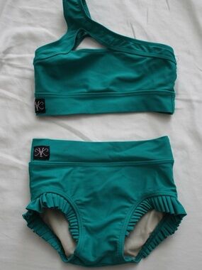 Kandi Kouture Teal Dance Outfit